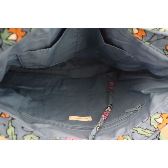 Vera Bradley 51135-20337 Womens Blue Wild Prairie Small North South Tote Bag - Picture 4 of 9